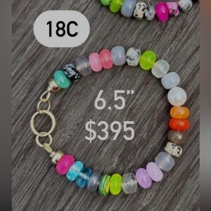 Original Lynn Rachel Rose Chunky Urbano Bracelet (No Clasp) 6.5”